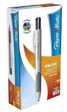 Papermate S0977260 penna roller Penna retrattile a clip Nero, Blu, Verde, Rosso-2
