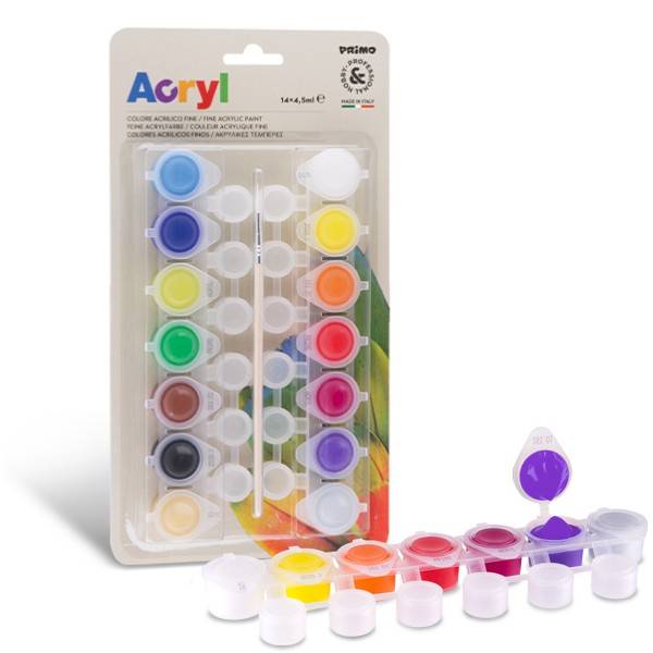 Primo 161TA14BL pittura 4,5 ml Multi Vasetto-0