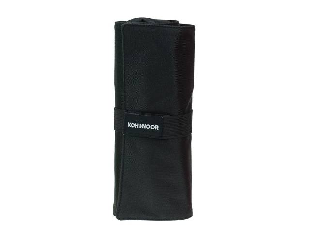 Koh-I-Noor DJTB-24 astuccio per matita Astuccio portamatite Tessuto Nero-0