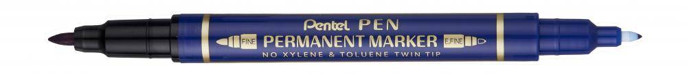 Pentel N75W-CE marcatore permanente Combinata Blu 1 pz-1