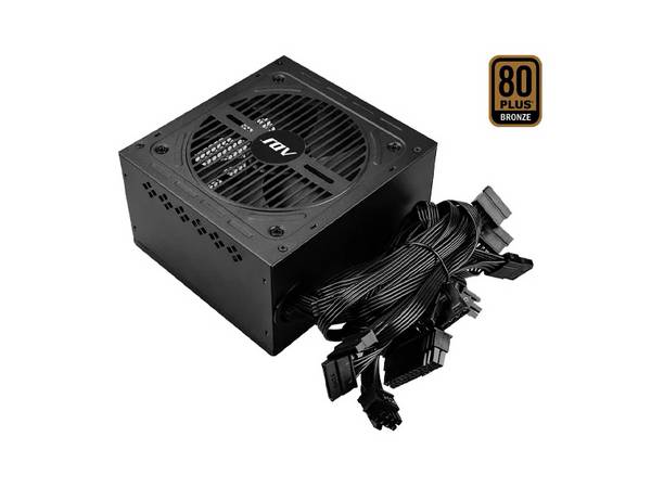 ADJ 210-00555 ALIMENTATORE 550W REAL POWER 80PLUS BRONZE FAN 12CM ADJ