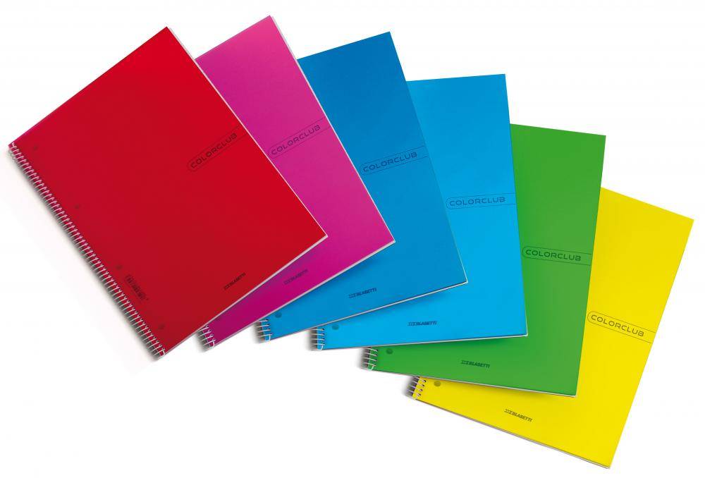 Blasetti Colorclub PPL A4 Quaderno a spirale 5M-0