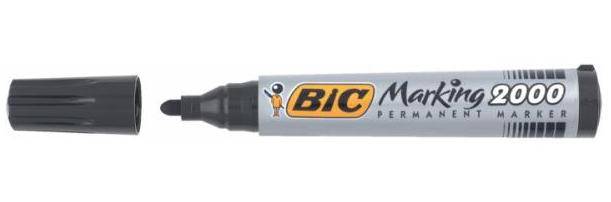 BIC Marking 2000 marcatore permanente Tipo di punta Nero 12 pz-1