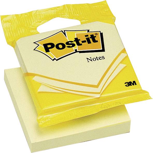POST-IT GIALLO QUADRATO 100FG. POST-IT QUADRATO GIALLO 100 FG.APPENDIBILE 76 X76 MM-1