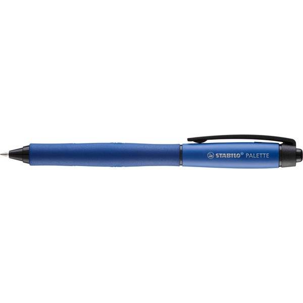 Penna Gel a Scatto Palette Stabilo - 0,7 mm - 268/41-01 (Blu Conf. 10)-1