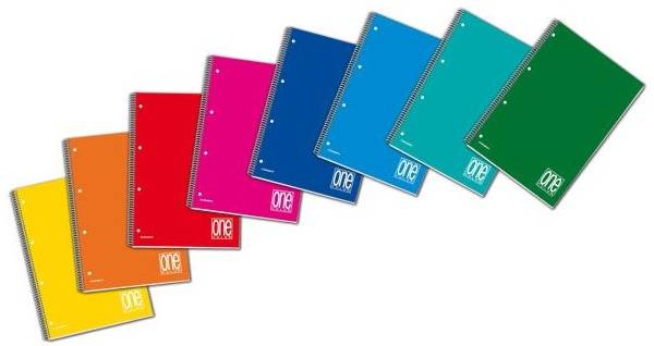 Blasetti One Color quaderno per scrivere A4 60 fogli Multicolore-2