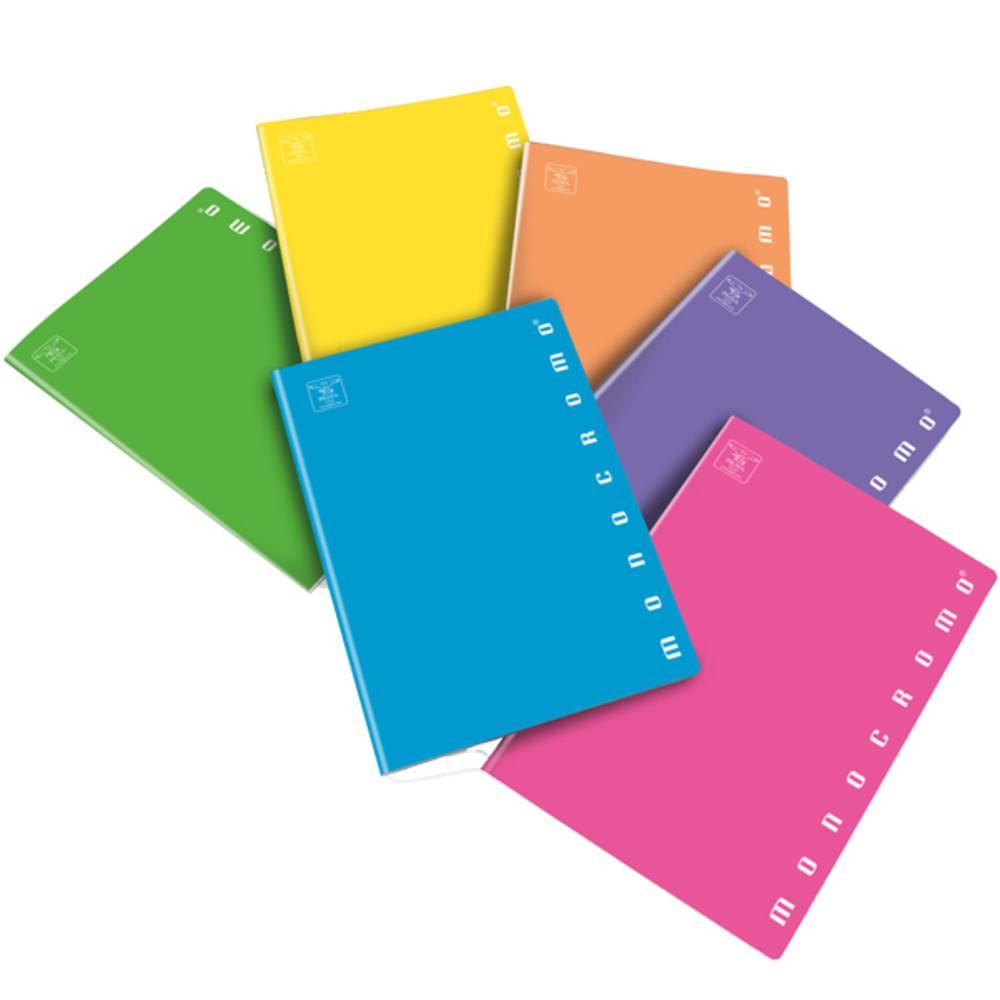 Pigna Fluo quaderno per scrivere A4 40 fogli Multicolore-0