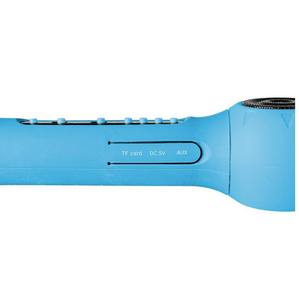 MICROPHONE+VC WITH SPEAKER L.BLUE-1