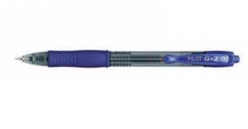 CF12ROLLER G-2 0.7 BLU SCURO PENNA A SFERA A SCATTO G-2 BLU SCURO 0 7 MM (CONF.12)-1