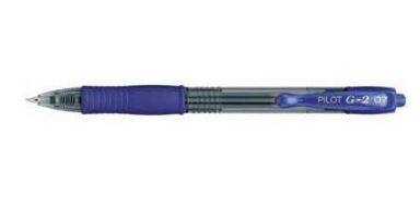 CF12ROLLER G-2 0.7 BLU SCURO PENNA A SFERA A SCATTO G-2 BLU SCURO 0 7 MM (CONF.12)-2