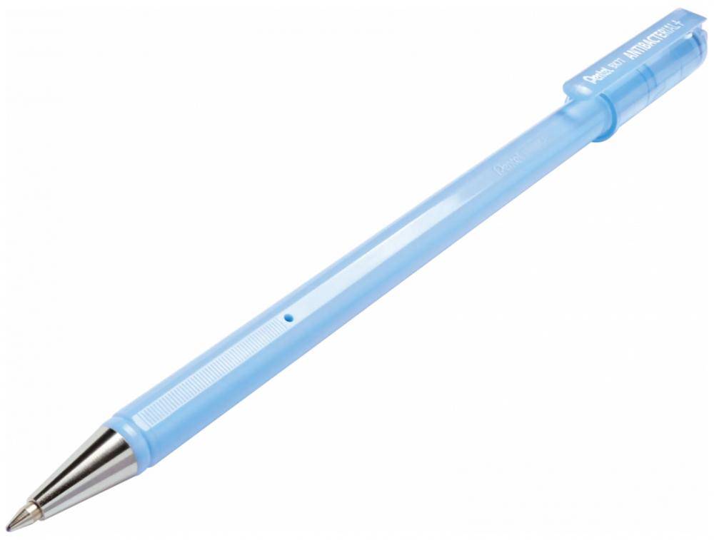 Pentel BK77AB-CE penna a sfera Blu Penna a sfera retrattile a clip 12 pz-2