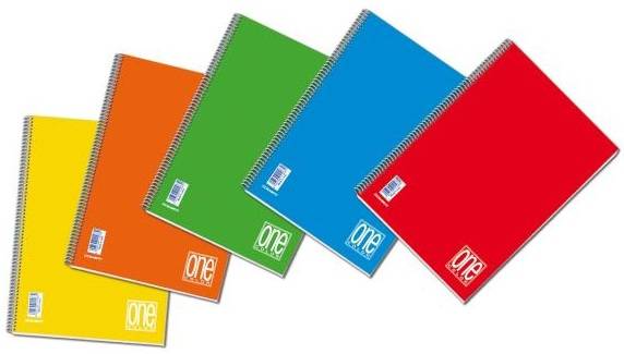 Blasetti One Color quaderno per scrivere A5 60 fogli Multicolore-0