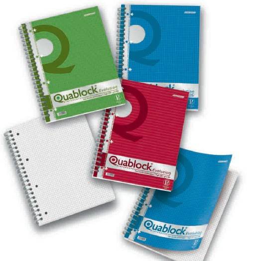 Pigna Quablock Evolution quaderno per scrivere-0