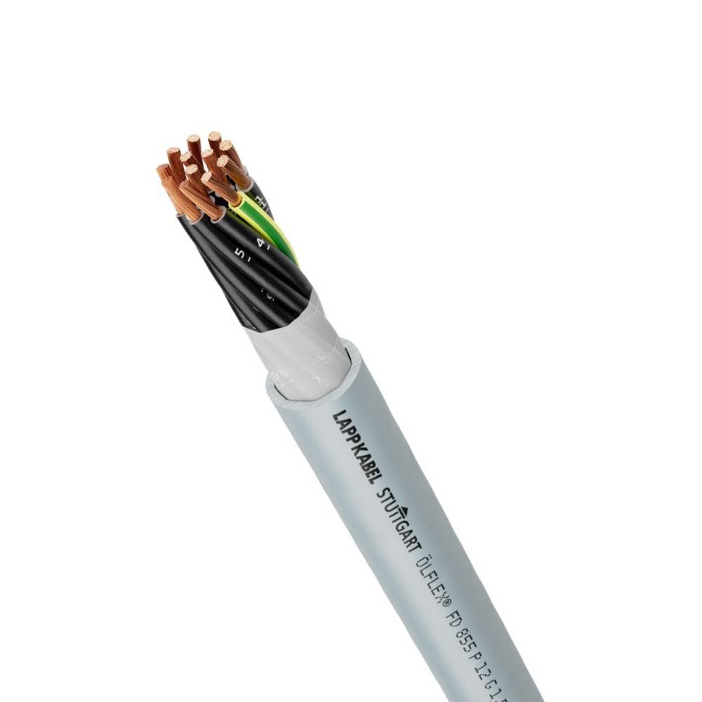 LAPP 27370/50 Cavo per catene portacavi ÖLFLEX® FD 855 P 3 G 2.5 mm² Grigio 50 m