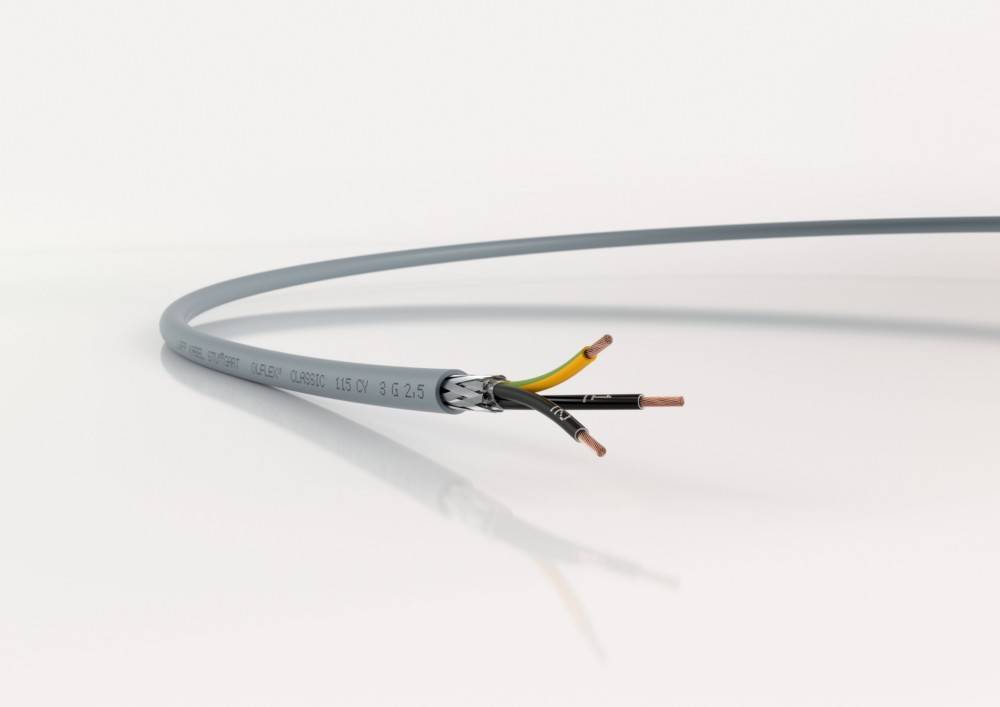 LAPP ÖLFLEX® CLASSIC 115 CY Cavo di controllo e comando 12 G 0.75 mm² Grigio 1136112/50 50 m