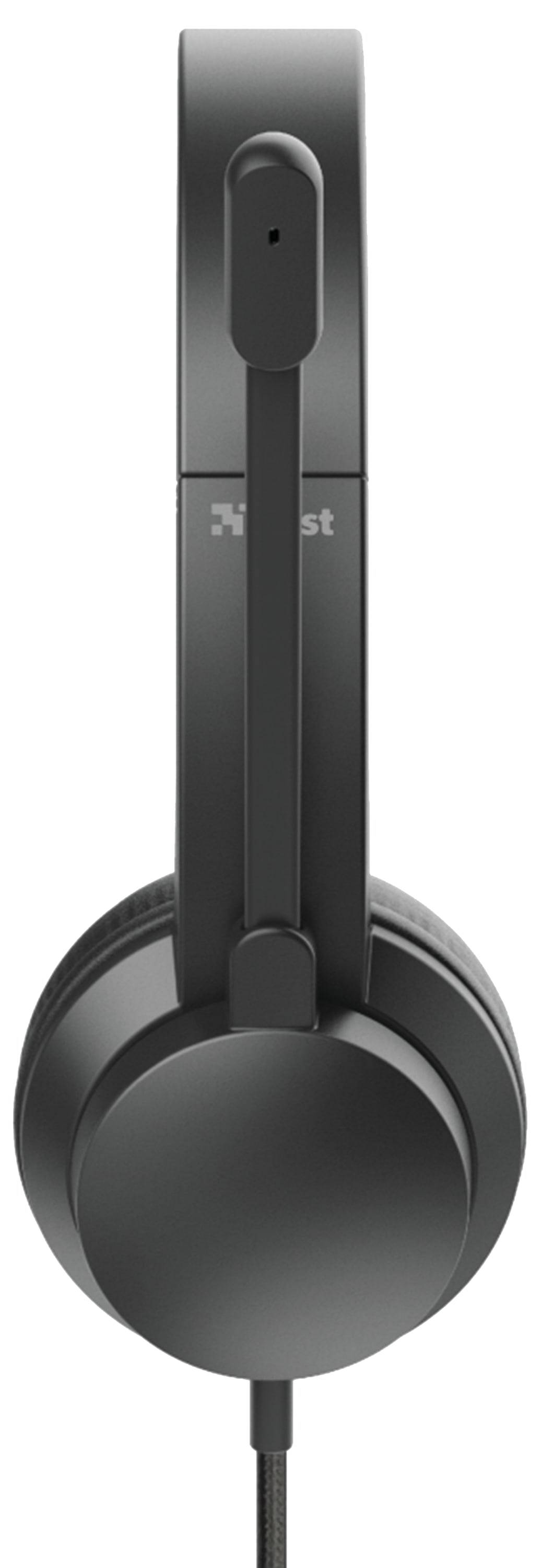 Immagine simbolo per Trust HS-200 Auricolare Cablato A Padiglione Ufficio USB tipo A Nero 24186