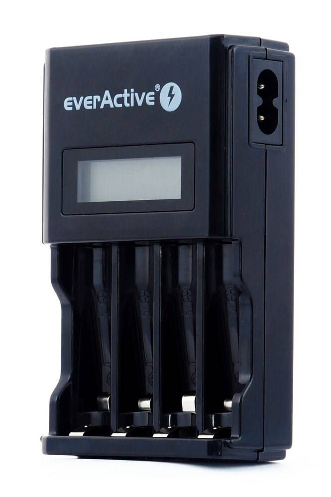 Caricabatterie EverActive NC450B Batterie x 4-2