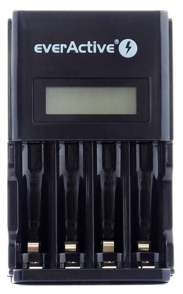 Caricabatterie EverActive NC450B Batterie x 4-3