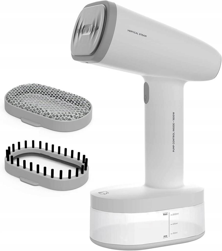Black+Decker BXGS1600E Vertikales Bügeleisen, 1600, Keramic, Weiß (BXGS1600E)-2