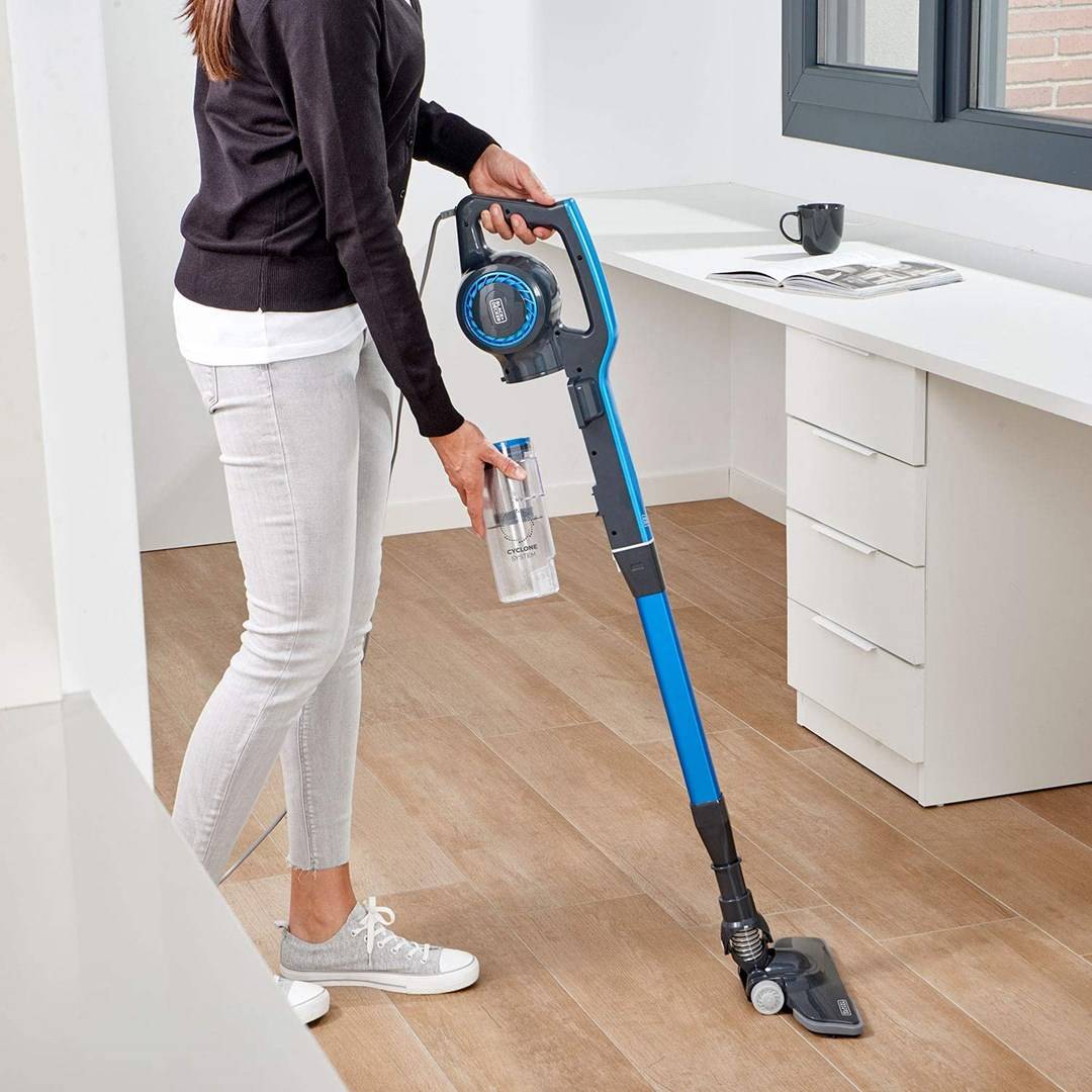 ASPIRAPOLVERE SCOPA ELETTRICA CON FILO BXVMS600E SENZA SACCO-3