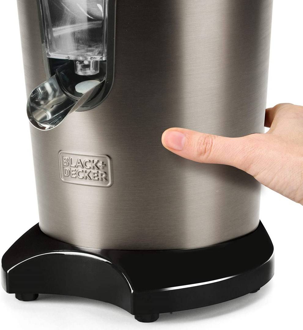 Black+Decker BXCJ350E - Spremiagrumi elettrico 350W. Grigio-5