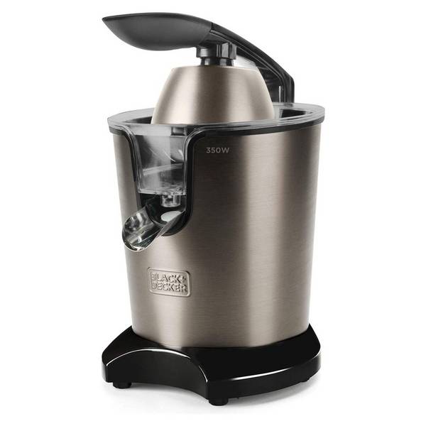Black+Decker BXCJ350E - Spremiagrumi elettrico 350W. Grigio
