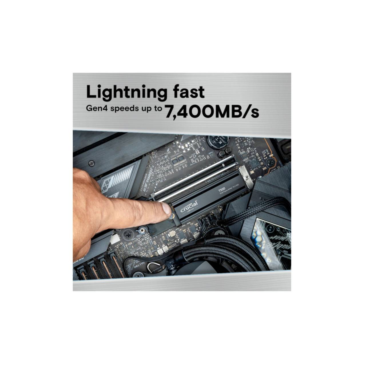 Crucial 2 TB SSD interno PCI Express CT2000T500SSD5-1