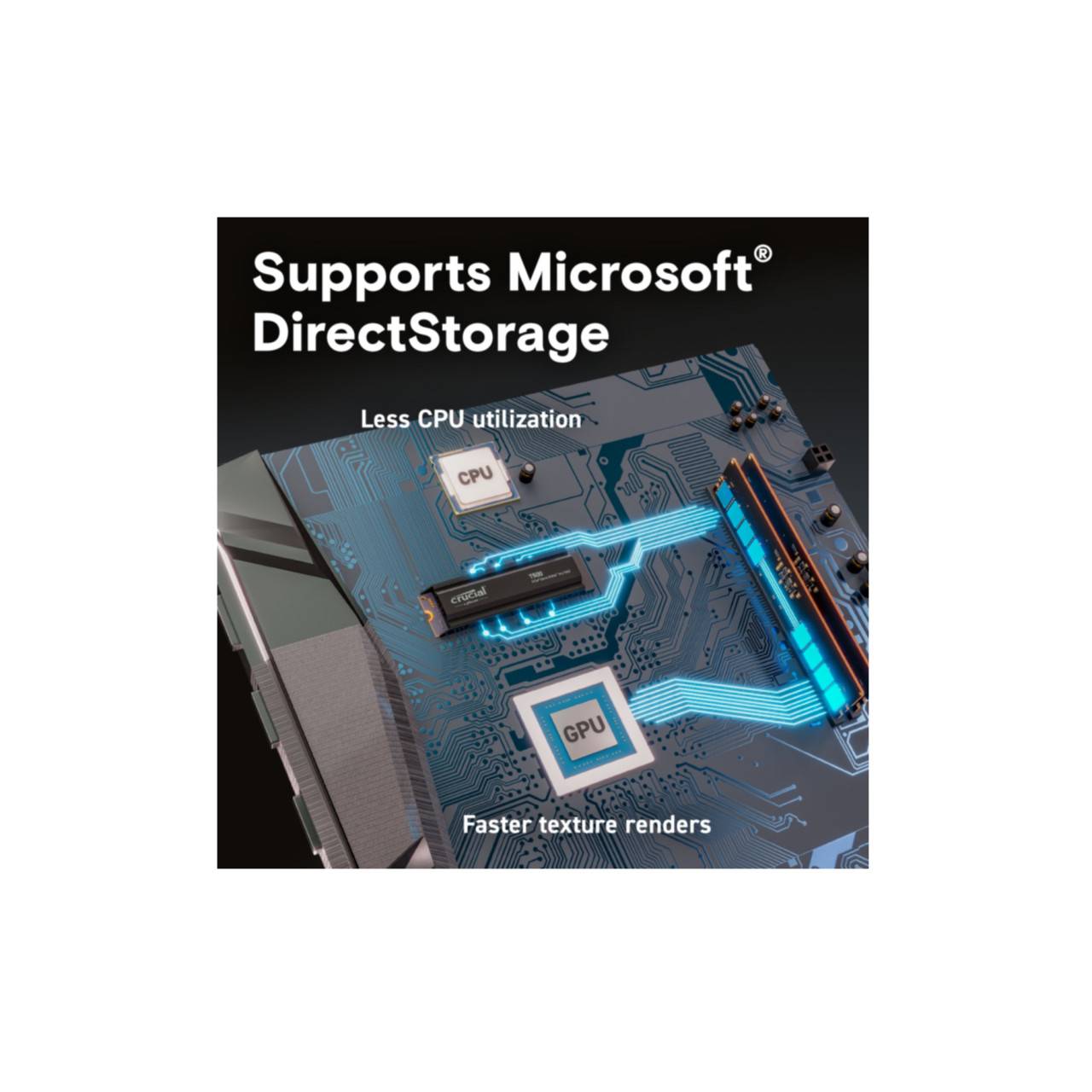 Crucial 2 TB SSD interno PCI Express CT2000T500SSD5-4