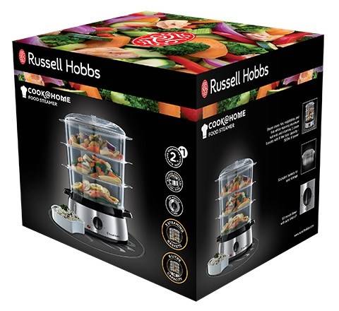 Russell hobbs 19270-56 vaporiera cook home 800 w grigio-4