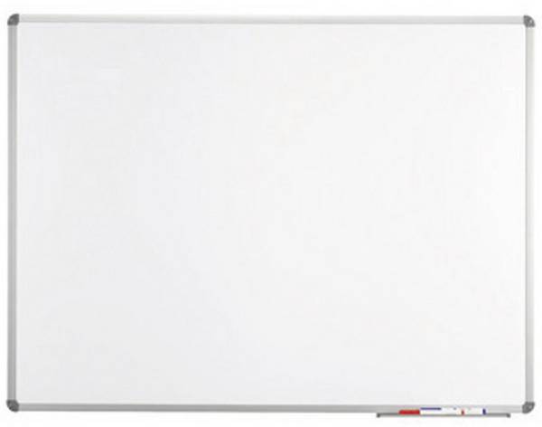 Maul Lavagna bianca Whiteboard MAULstandard, Emaille (L x A) 200 cm x 100 cm Bianco smaltato Incl. ripiano portaoggetti, formato orizzontale e verticale