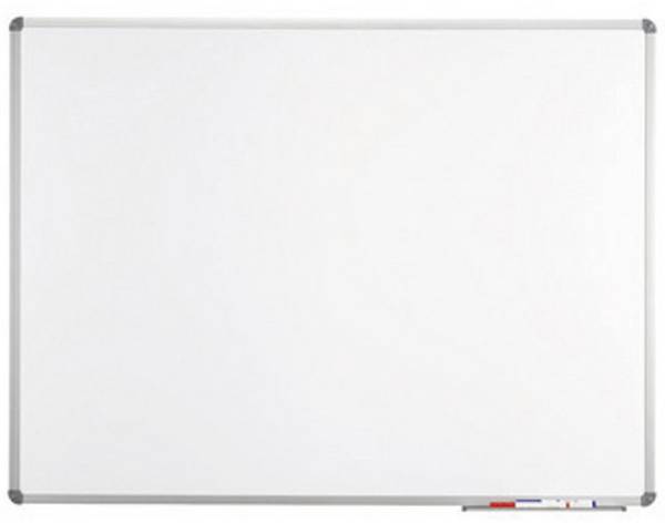 Maul Lavagna bianca Whiteboard MAULstandard, Emaille (L x A) 240 cm x 120 cm Bianco smaltato Incl. ripiano portaoggetti, formato orizzontale e verticale