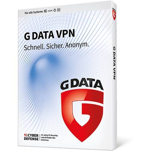 G Data VPN - licensabonnemet [1 ?r] --0