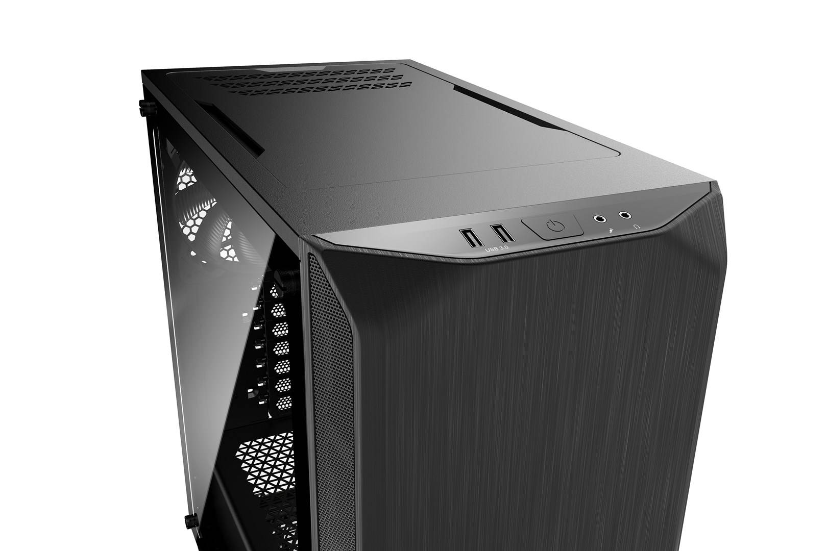 BeQuiet Pure Base 500 Windows Midi-Tower PC Case, PC Case da gioco Nero 2 ventole pre-montate, finestra laterale, filtro-9