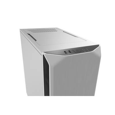 BeQuiet Pure Base 500 Midi-Tower PC Case, PC Case da gioco Bianco 2 ventole pre-montate, filtro per la polvere, isolato-9