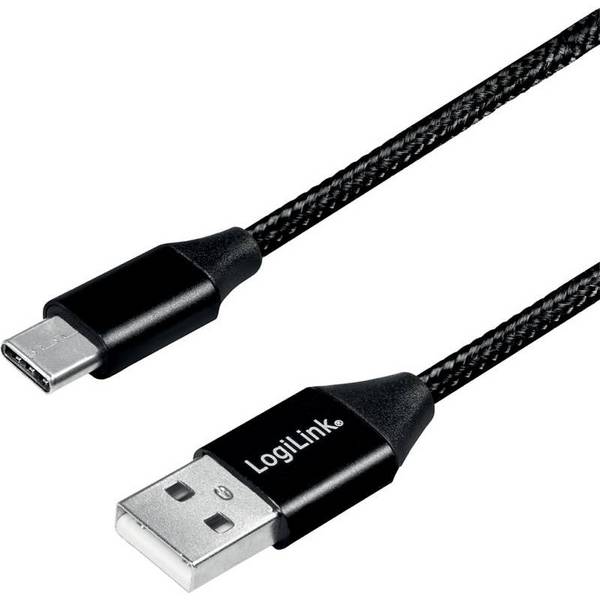 LogiLink CU0139 cavo USB USB 2.0 0,3 m USB A USB C Nero (CU0139)
