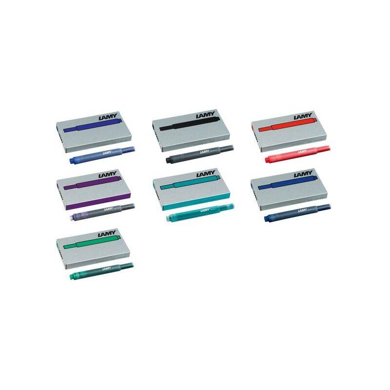 Cartucce d'inchiostro LAMY per penne stilografiche Cartucce d'inchiostro Lamy T10, rosso rosso-0