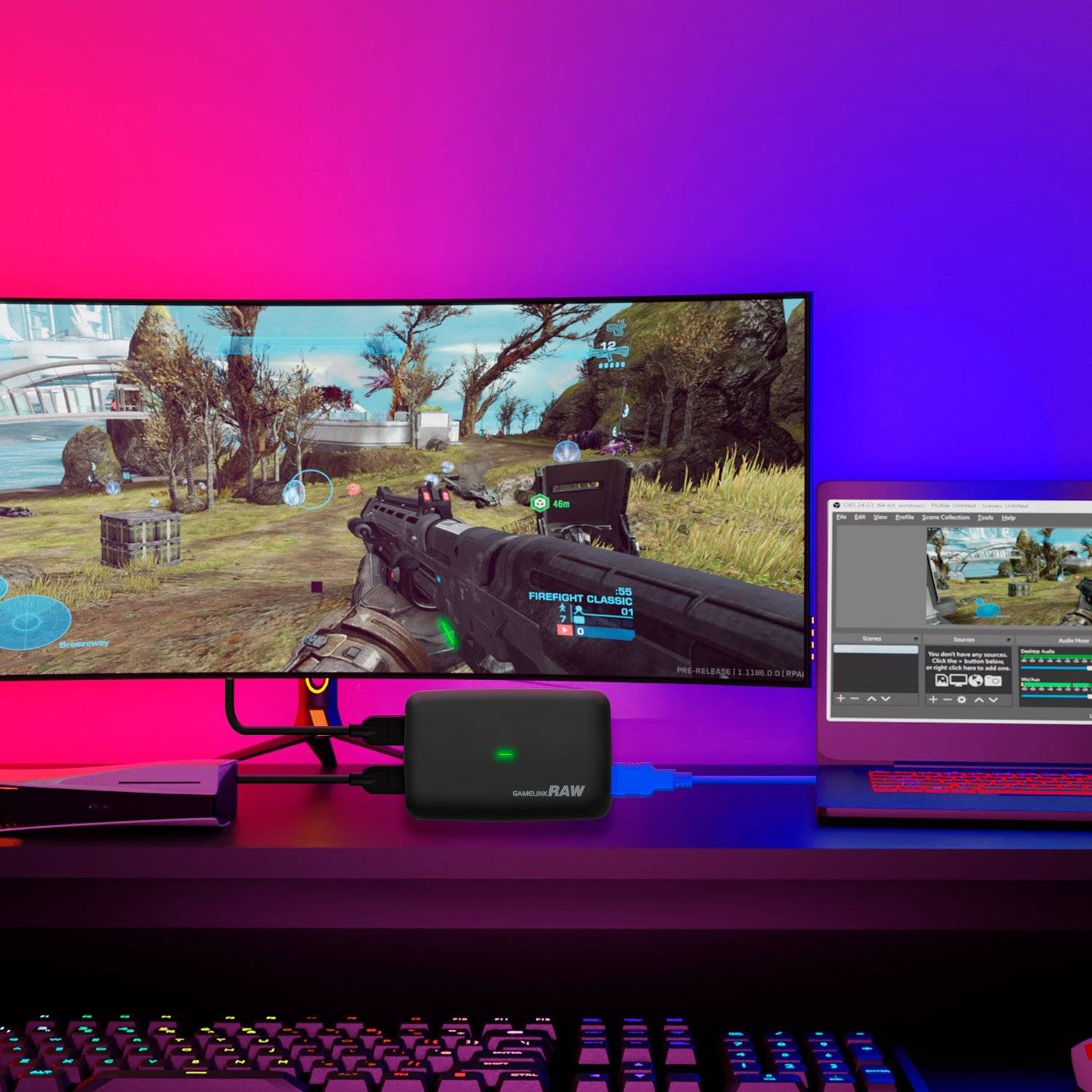 TechSide TSGAME120 Capture Scheda di Acquisizione 1080p 120 Passthrough 4k 30 fps Instant Gameview Latenza Ultra Bassa-1