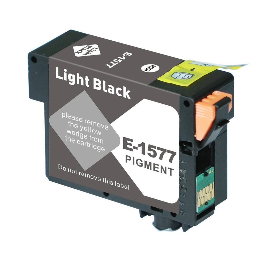 Cartuccia d'inchiostro pigmentato generica Epson T1577 Light Black Light - Sostituzione C13T15774010-0