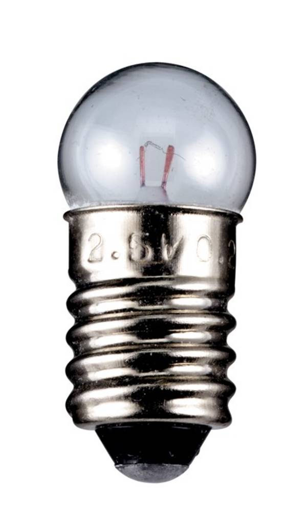 Goobay Lampadina sferetta per torcia, 2,35 W 2.35 W attacco E10, 6 V (DC), 400 mA