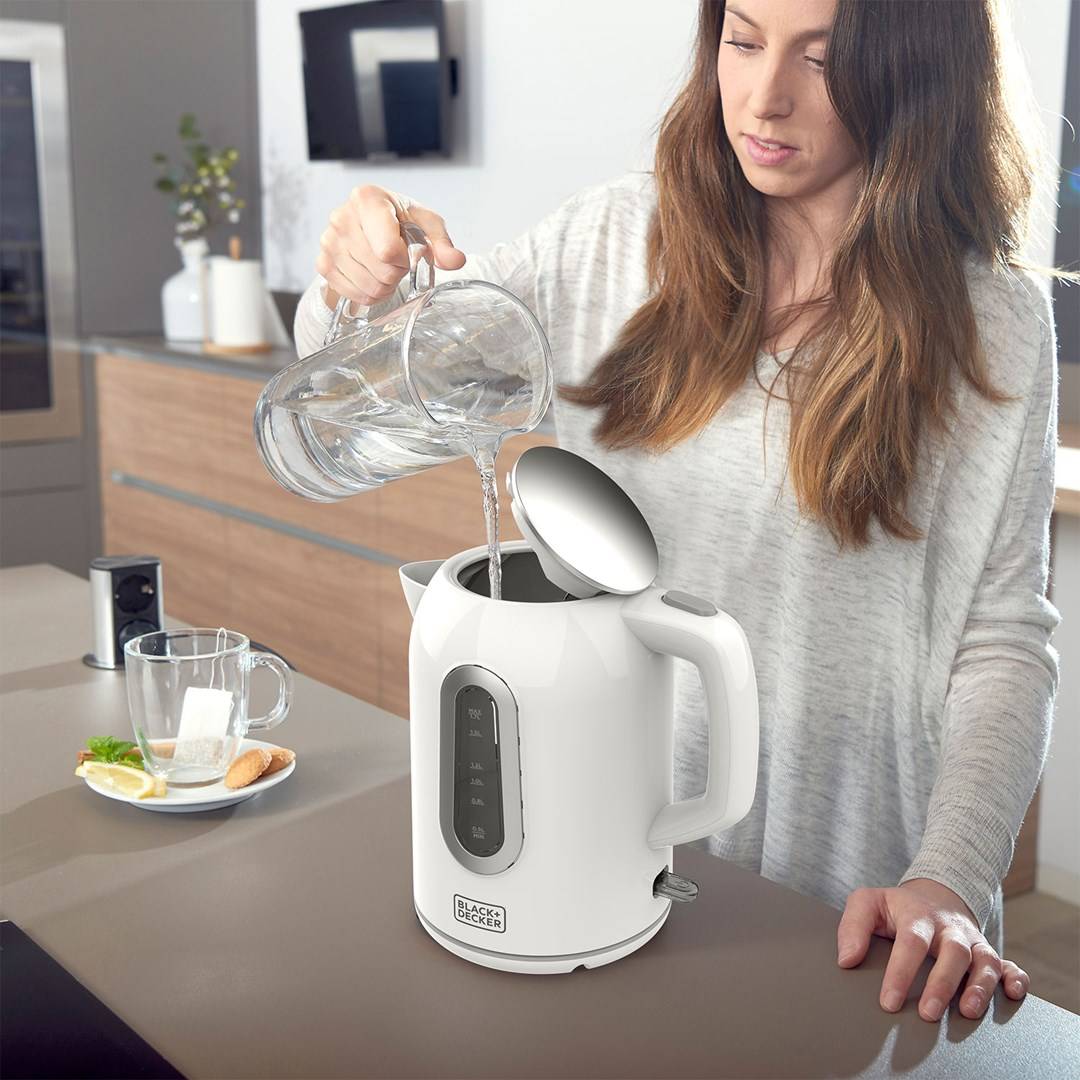 Bollitore Black & Decker BXKE2204E Bianco 2200 W 1,7 L-5