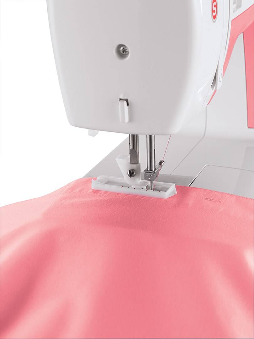 Freiarm-Nutzstich-Nähmaschine Singer Simple 3210 weiß-rosa (SIMPLE 3210)-4