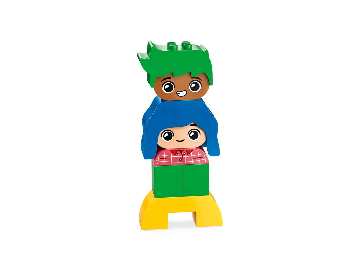 Lego duplo forti sentimenti ed emozioni gioco impilabile e personalizzbile con 23 mattoncini e 4 personaggi-3