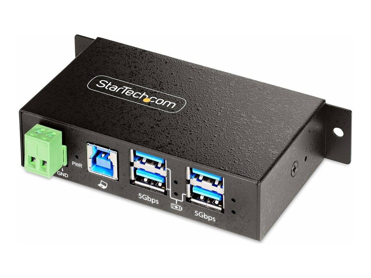 StarTech.com Hub USB gestito a 4 Porte con 4x USB-A, Alloggiamento industriale in metallo resistente, Protezione ESD e c-2