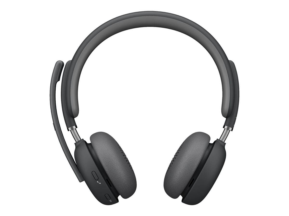 Logitech 981-001311 cuffia e auricolare con cavo e senza cavo a padiglione ufficio usb tipo-c bluetooth grafite-1