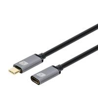 TECHly Cavo Thunderbolt™ USB 3.2 Gen2 Presa USB-A 1 m Multicolore contatti connettore dorati ICOC MUSB322-CMF-010-0