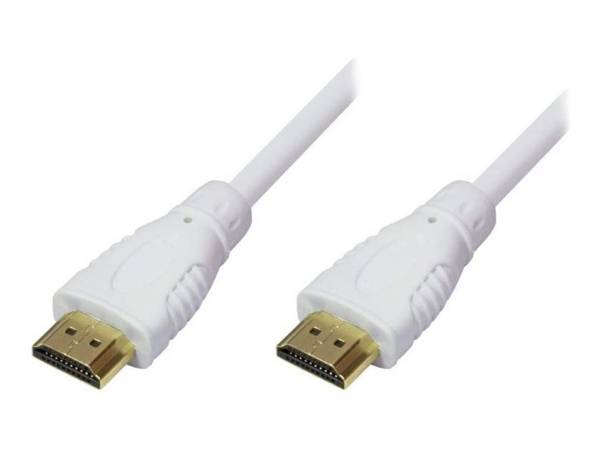 TECHLY Cavo High Speed HDMI&trade con Ethernet 5 metri Bianco Bianco 5 m