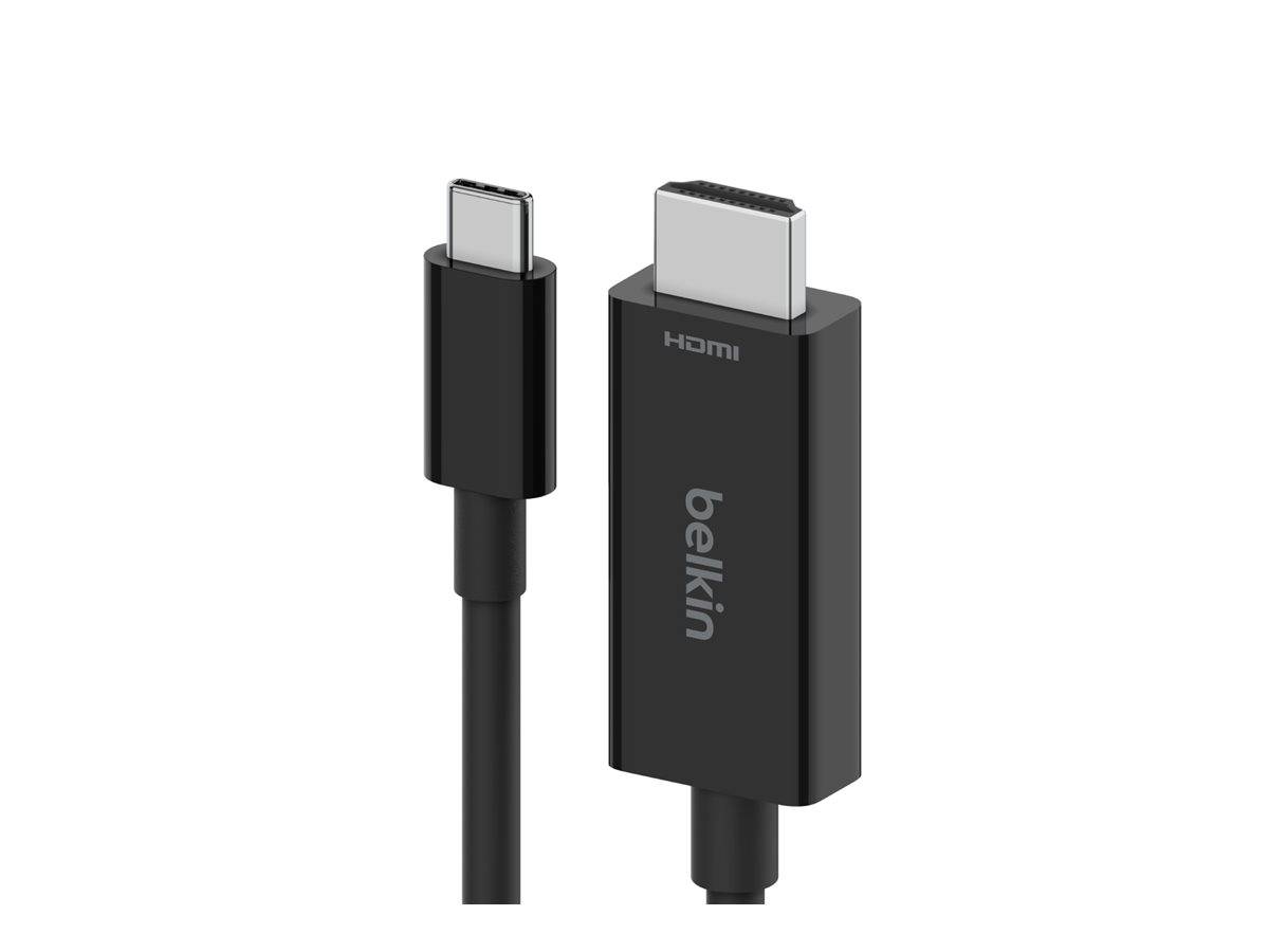 Belkin AVC012bt2MBK 2 m USB tipo-C HDMI Nero-0