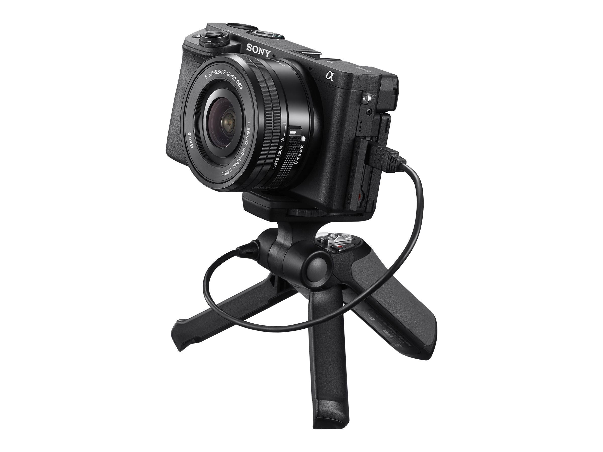 Sony α Alpha 6400 con obiettivo 16-50mm, mirrorless APS-C con Real-Time Eye AF-0