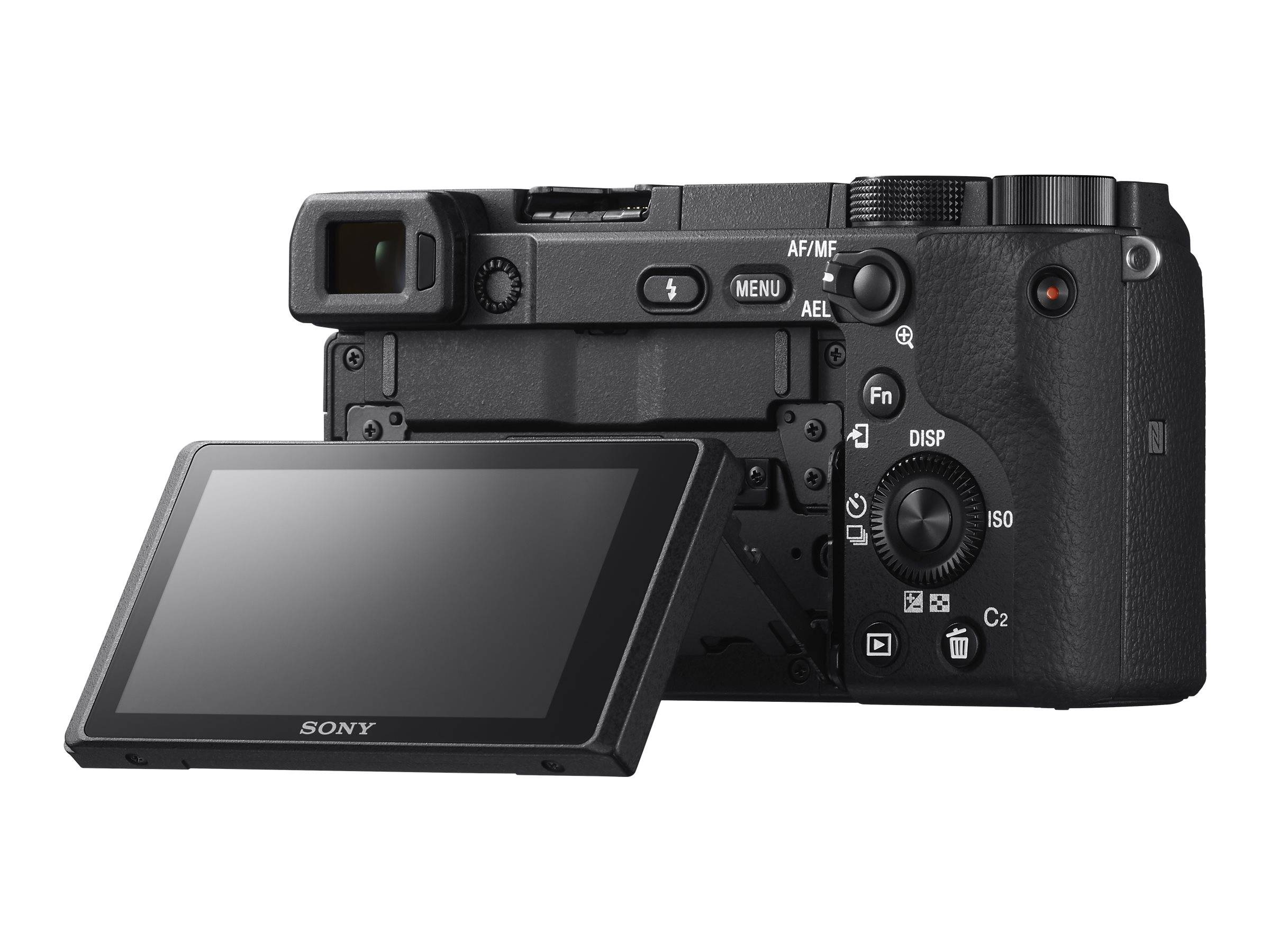 Sony α Alpha 6400 con obiettivo 16-50mm, mirrorless APS-C con Real-Time Eye AF-2