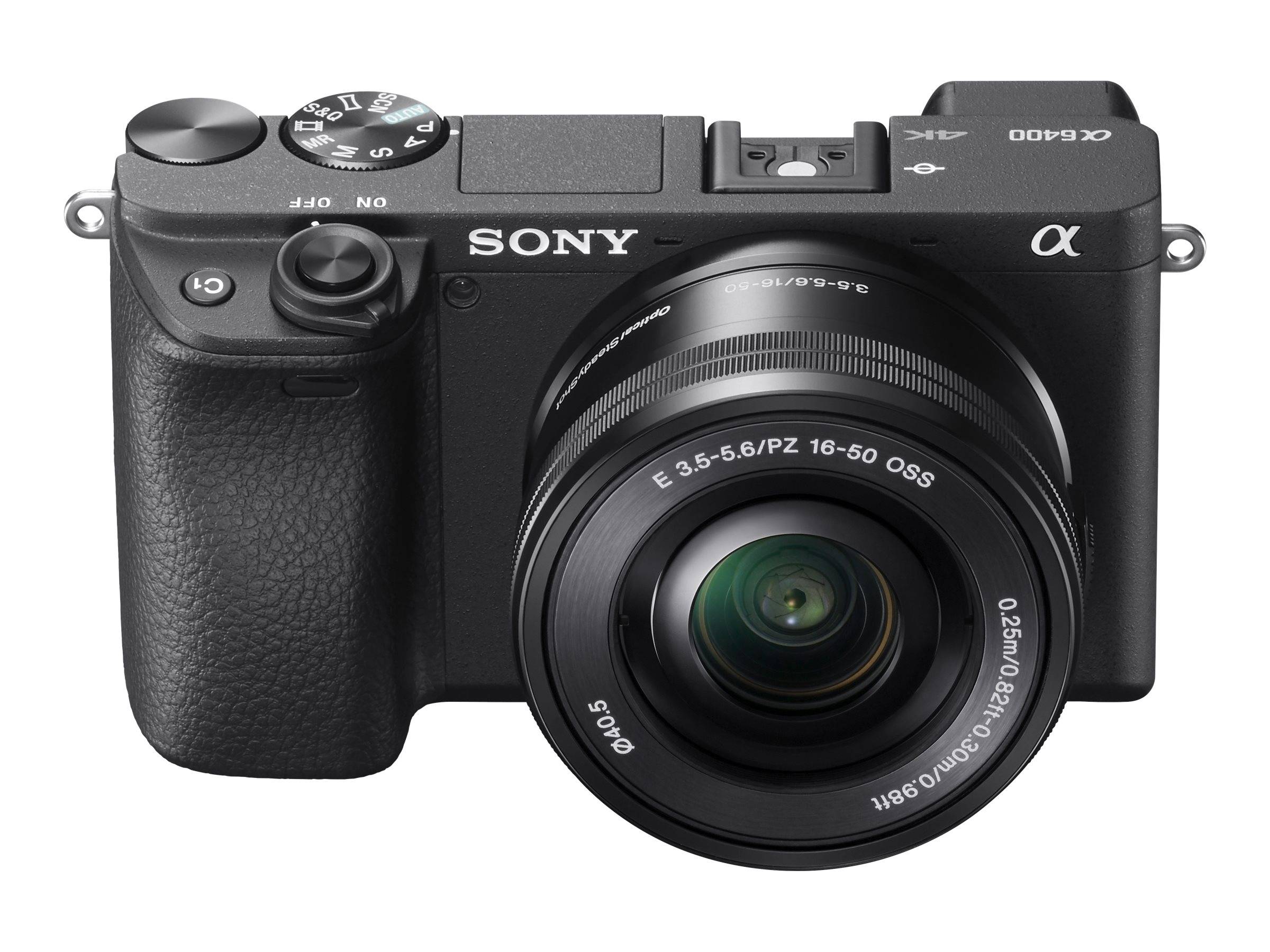 Sony α Alpha 6400 con obiettivo 16-50mm, mirrorless APS-C con Real-Time Eye AF-3
